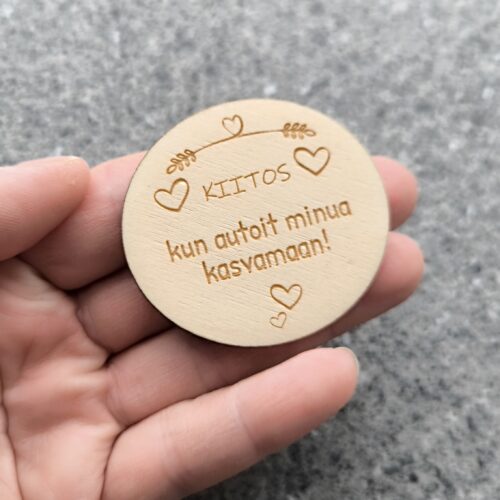 kiitos lahja opettajalle