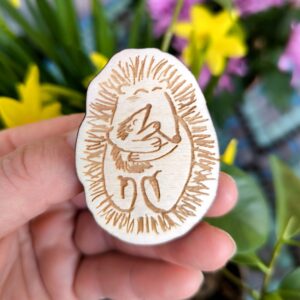 Siilin halaus -magneetti